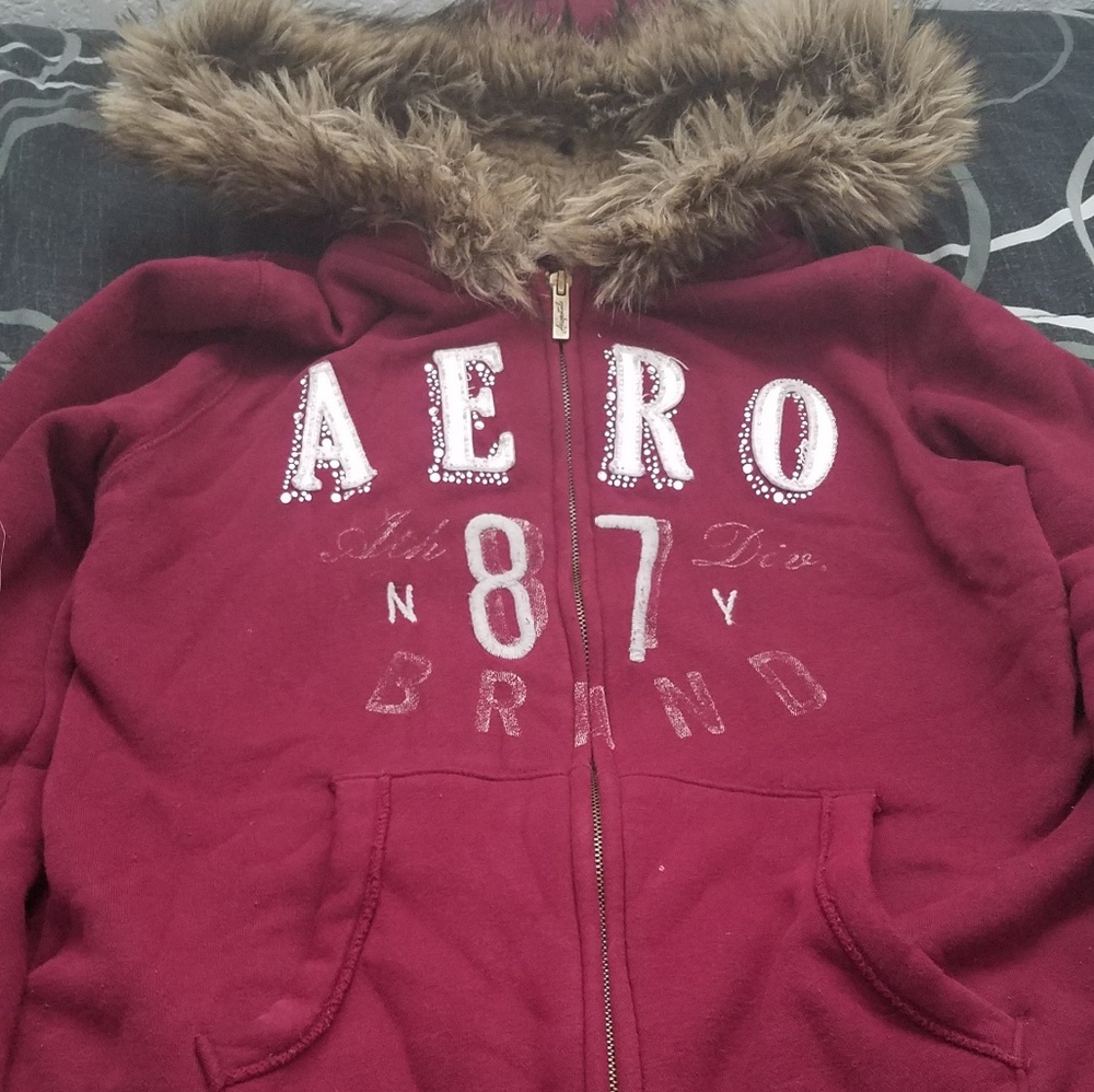 Thermal, Faux Fur Jacket